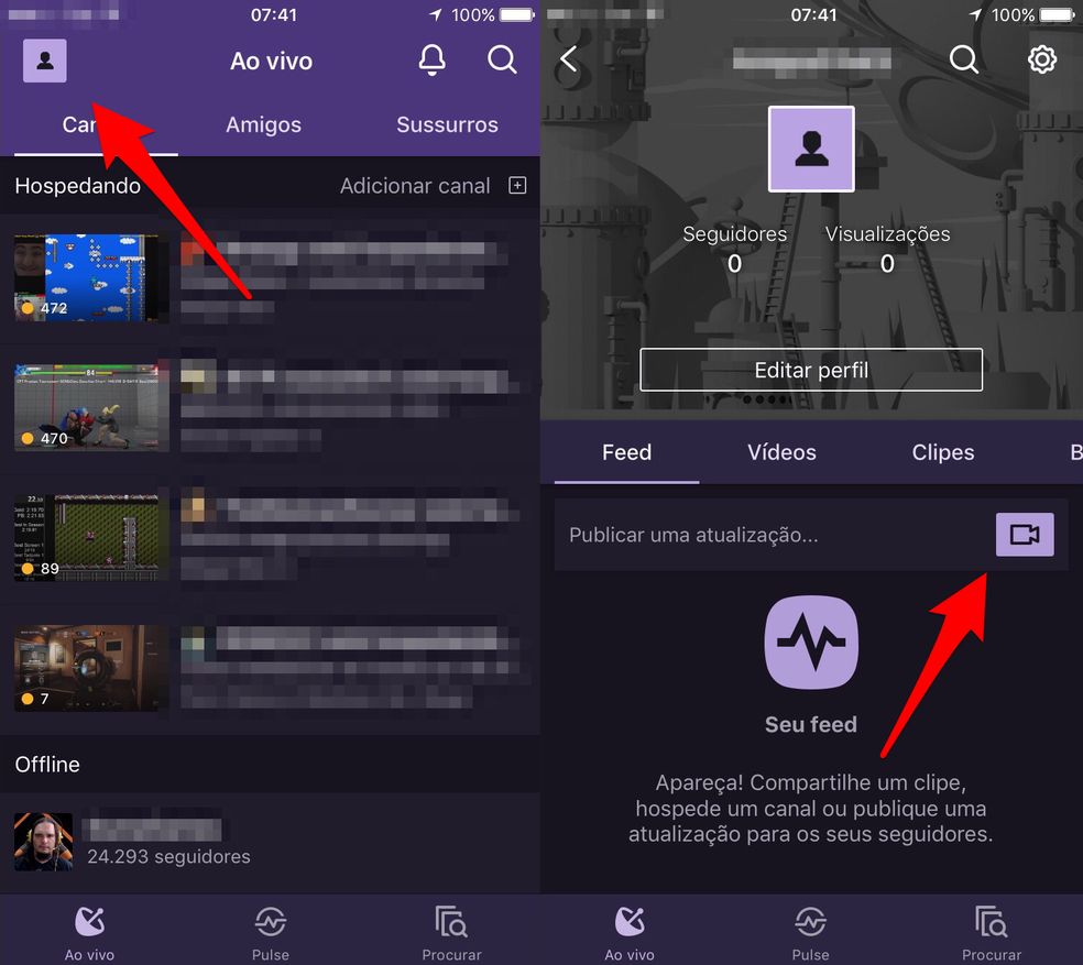 Twitch: Transmissão ao vivo – Apps no Google Play