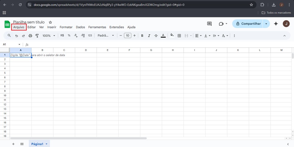 Importe seu arquivo CSV para o Google Planilhas — Foto: Reprodução/Gabriel Pereira