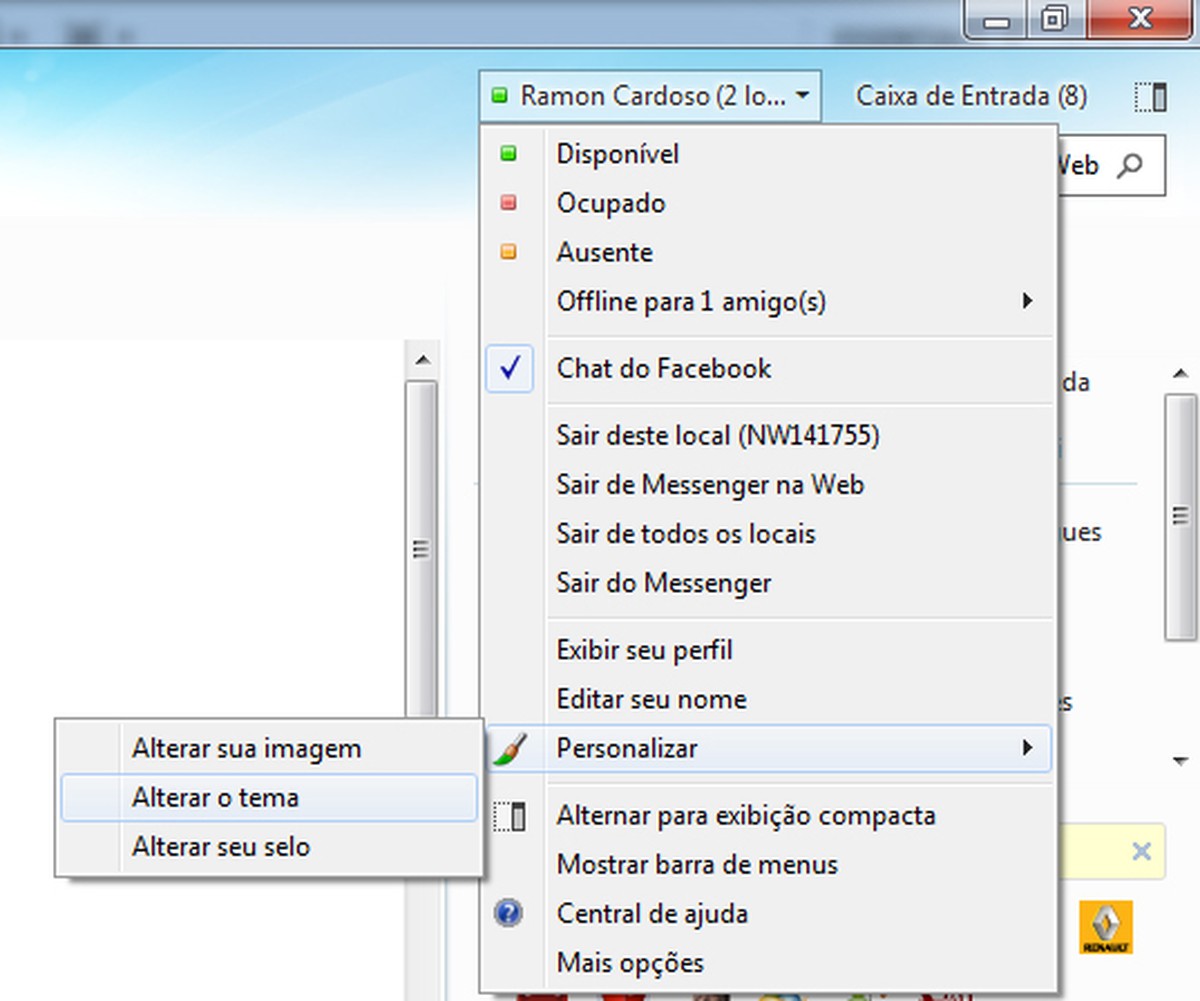 Aprenda a personalizar o Windows Live Messenger 2011