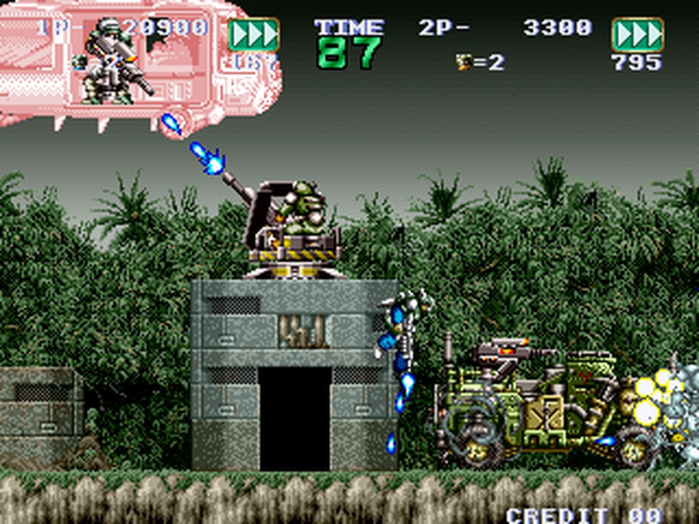 GunForce é um dos três jogos presentes em Irem Collection Vol. 2 — Foto: Reprodução/Wikipedia