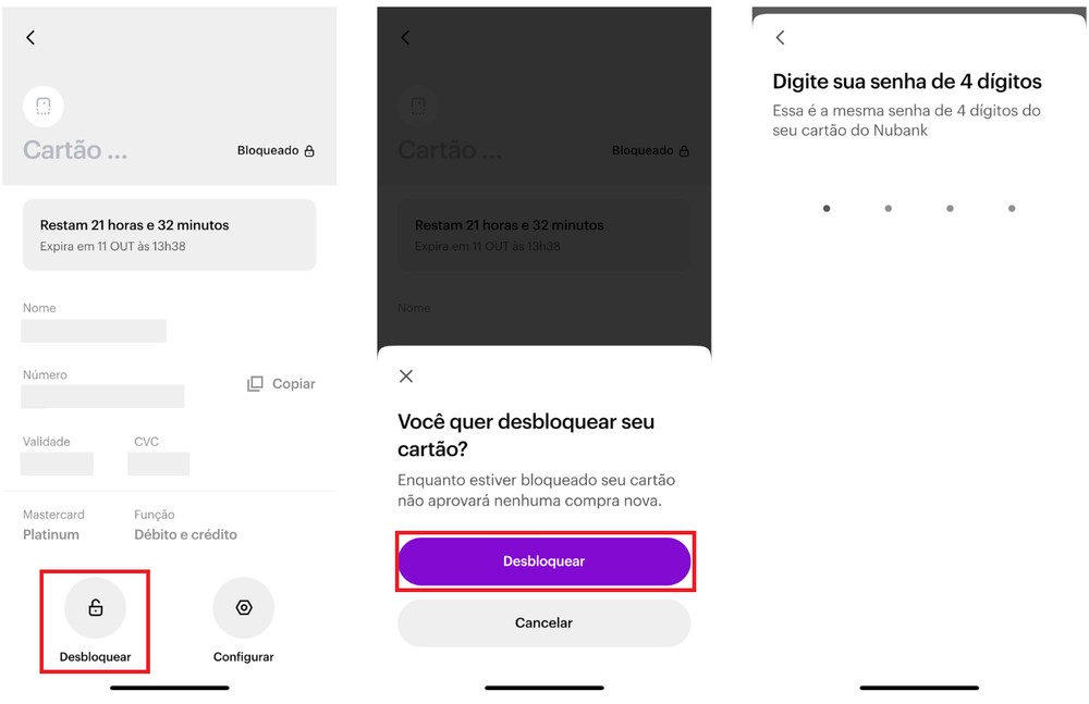 Como bloquear o cartão do Nubank: veja o passo a passo completo