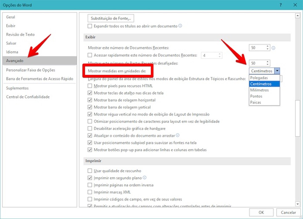 Como ativar e exibir as réguas vertical e horizontal no Microsoft Word
