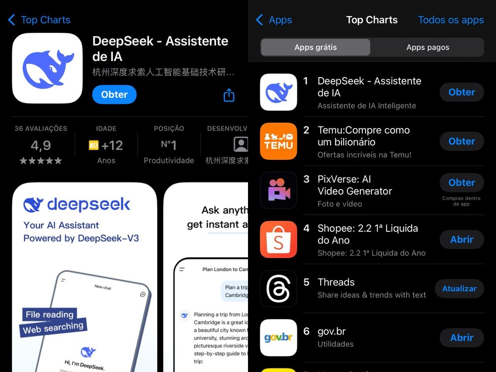  Reprodução/App Store