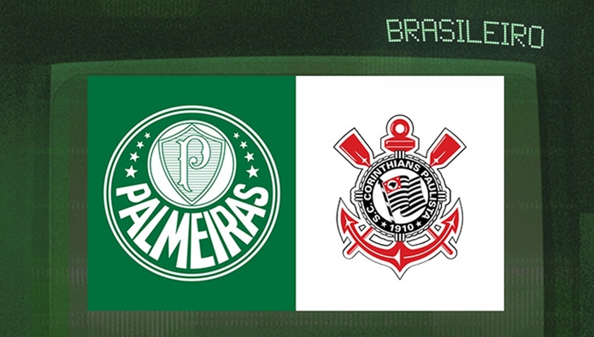 Palmeiras x Corinthians ao vivo: veja horário, escalações e onde assistir