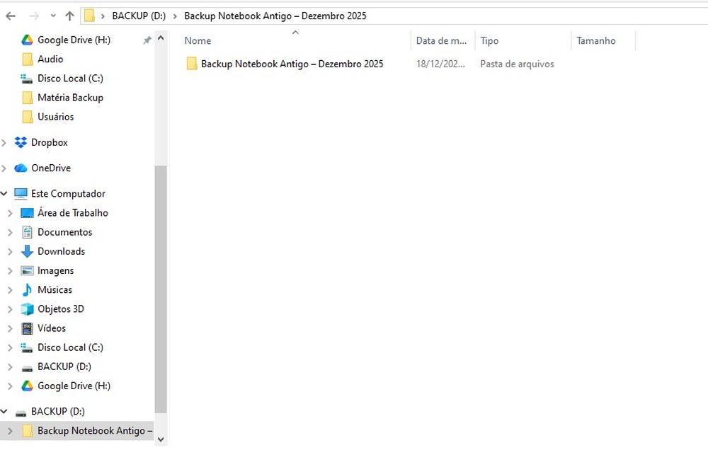 Vai trocar de notebook? Saiba como fazer backup de dados importantes