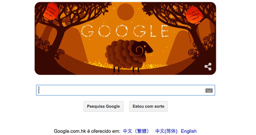 Ano Novo Lunar: Horóscopo Chinês ilustra Doodle do Google em 2015