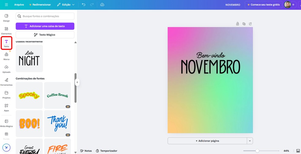  Reprodução/Rodrigo Fernandes