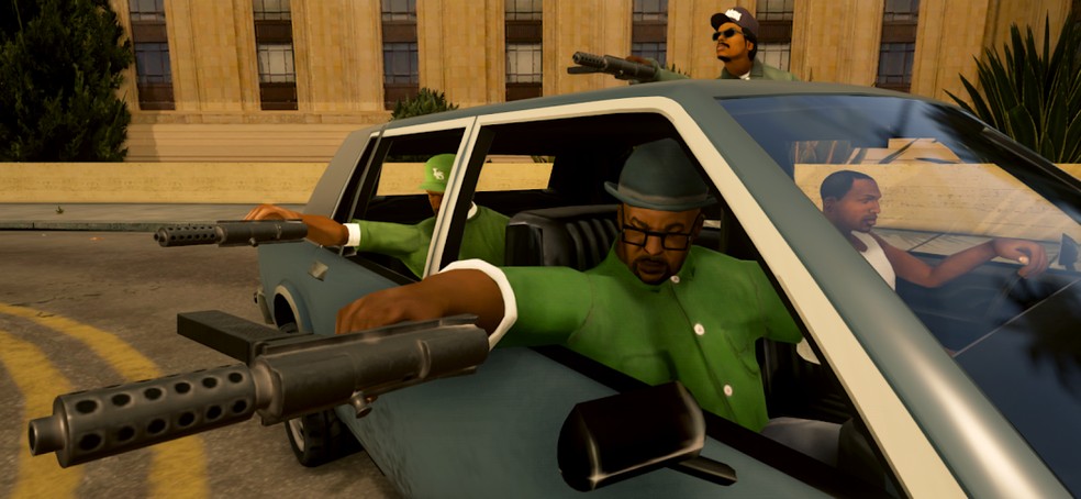 Big Smoke é um dos personagens mais marcantes de GTA San Andreas  — Foto: Reprodução/Google Play Store