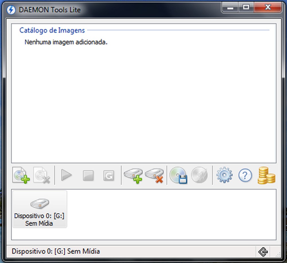 Como criar drive virtual e emular imagem no Daemon Tools?