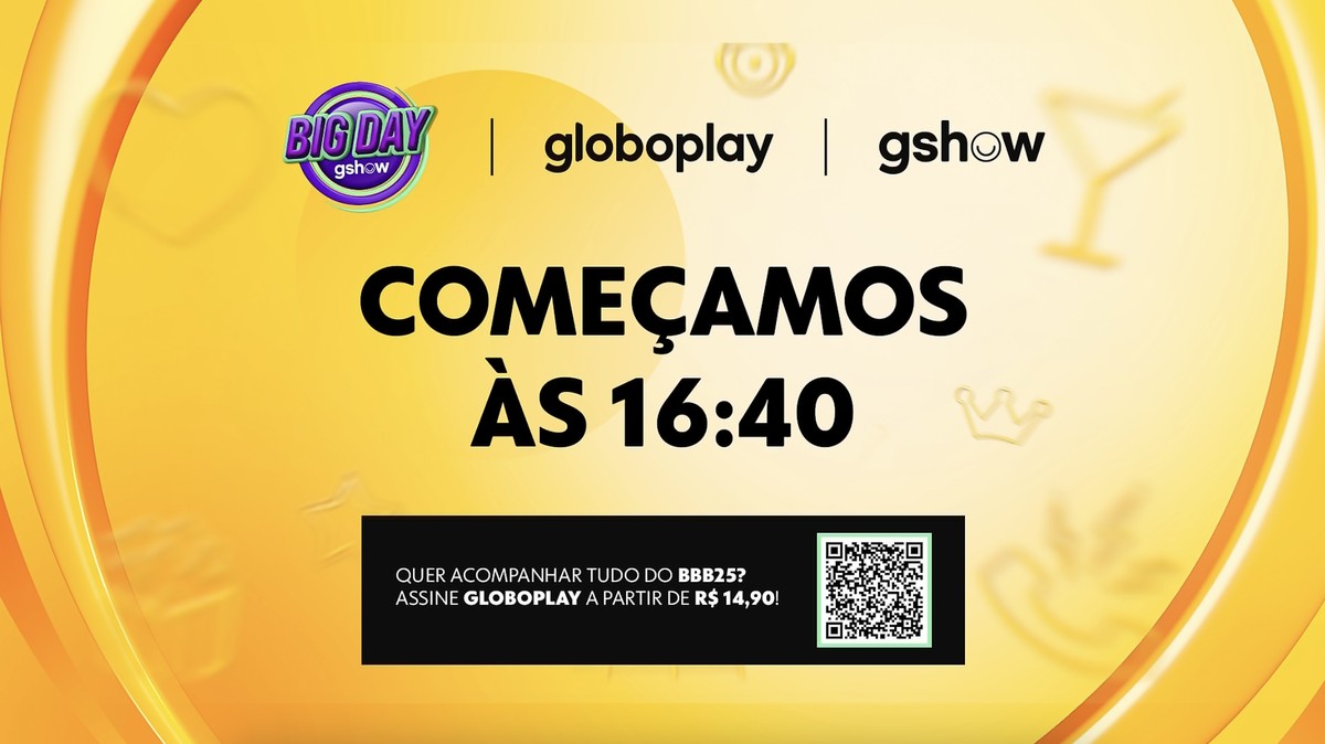 Big Day: Globoplay libera sinal gratuito para acompanhar anúncios; saiba ver