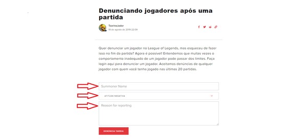 League of Legends: como reportar jogadores no LoL
