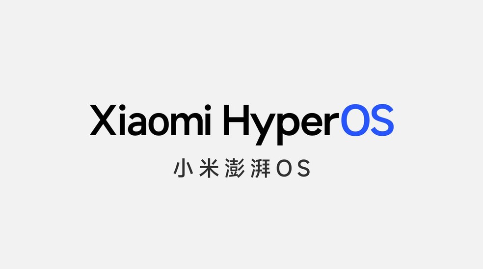 Xiaomi HyperOS é o nome sistema operacional da gigante chinesa e marca a aposentadoria da MIUI — Foto: Divulgação/Xiaomi