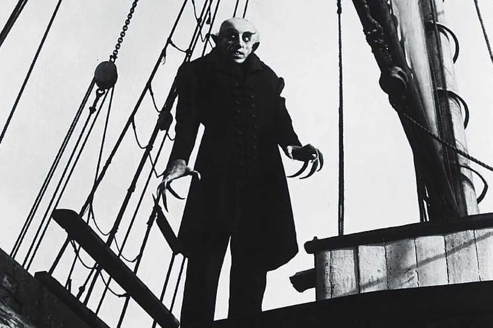 Nosferatu é um dos grandes clássicos do movimento de Expressionismo Alemão do cinema — Foto: Divulgação/Prana-Film