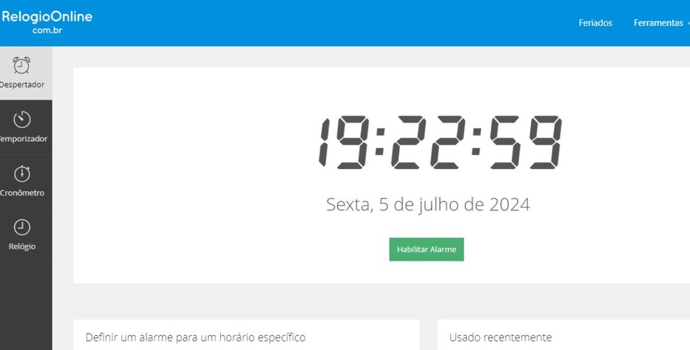 Despertador para pc online on sale