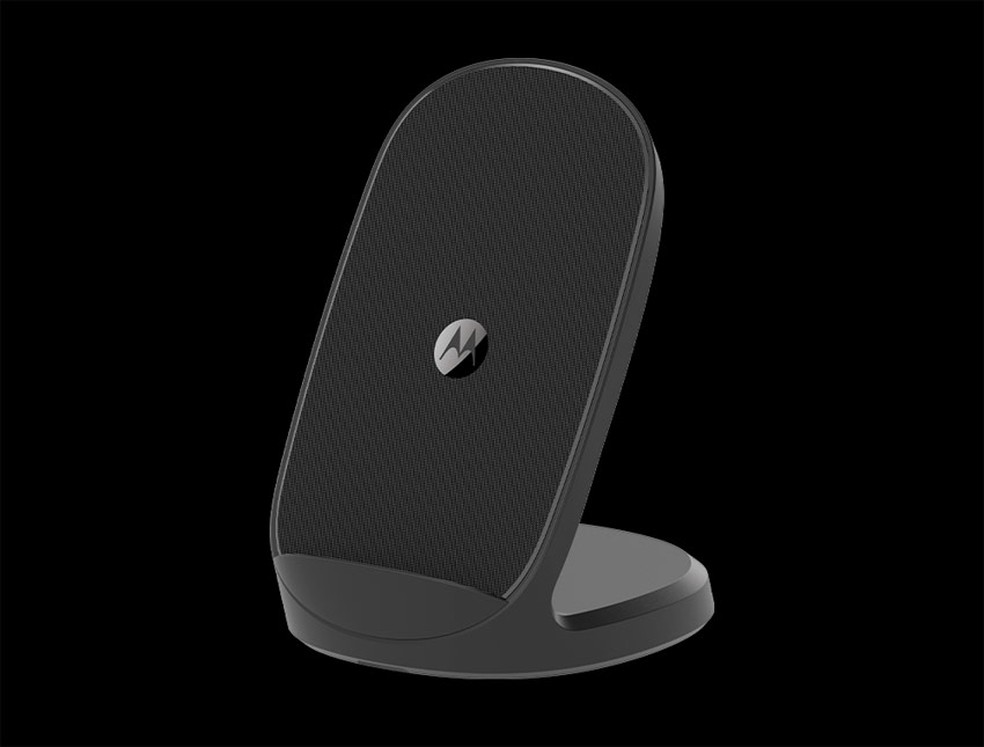 Carregador wireless da Motorola com base e potência de 15 W — Foto: Divulgação/Motorola