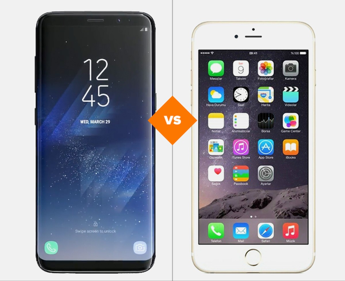 iPhone 8 vs Galaxy S8: compare os celulares com ficha técnica avançada