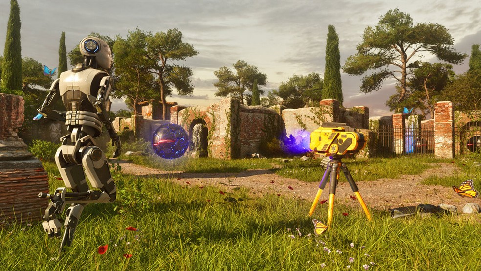 The Talos Principle: Reawakened traz novos visuais para o game filosófico de quebra-cabeça — Foto: Reprodução/Steam