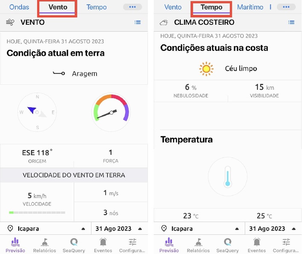 Nautide: app traz informações para planejar atividades aquáticas; saiba ...