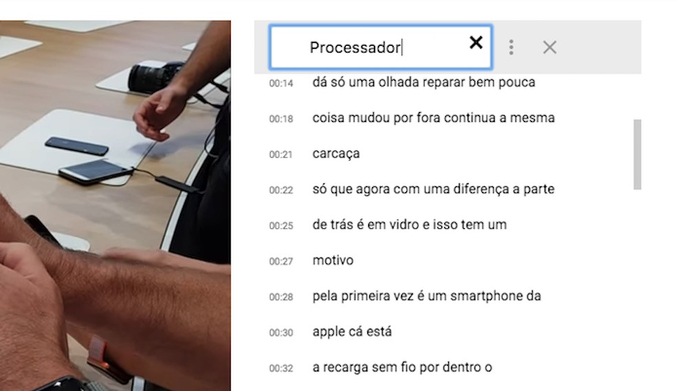 Extensão permite buscar palavras dentro de vídeos do