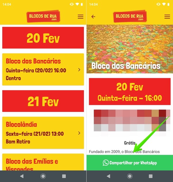 Planilha de Bloquinho - CARNAVAL 2020 - #10dias - TA CHEGANDOOOOOOO, PDF, Carnaval