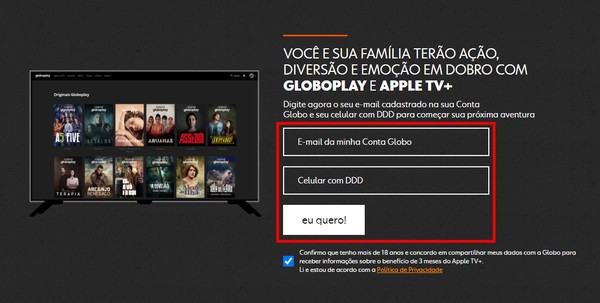 Globoplay oferece 6 meses de Apple TV+ grátis para assinantes - MacMagazine