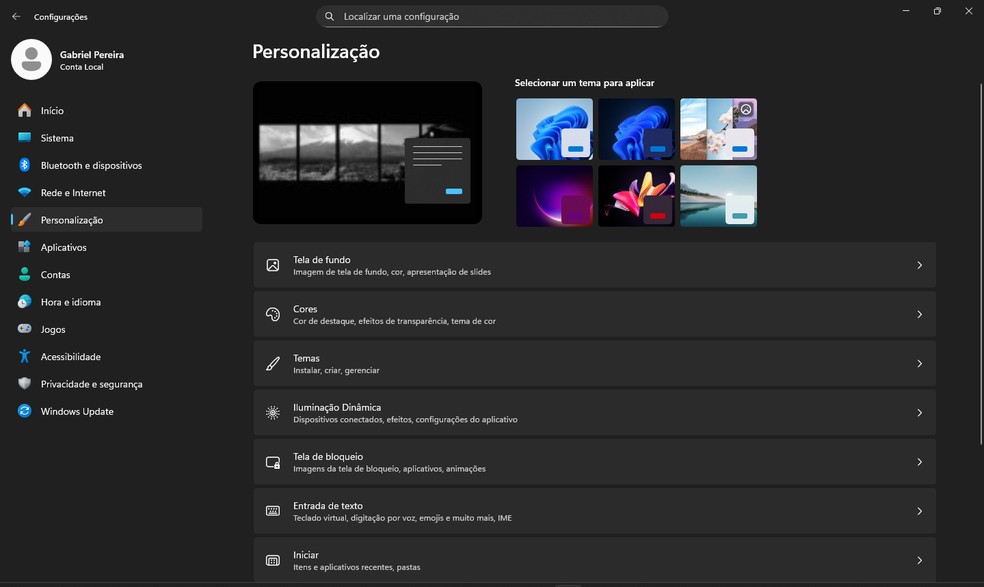  Reprodução/Gabriel Pereira