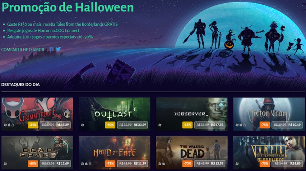 Halloween 2019: Nossas sugestões de jogos - GameBlast