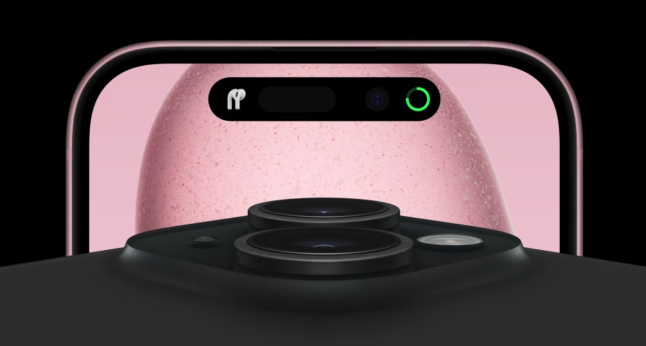 Dynamic Island estará presente em todas as versões do novo iPhone. — Foto: Reprodução/Apple