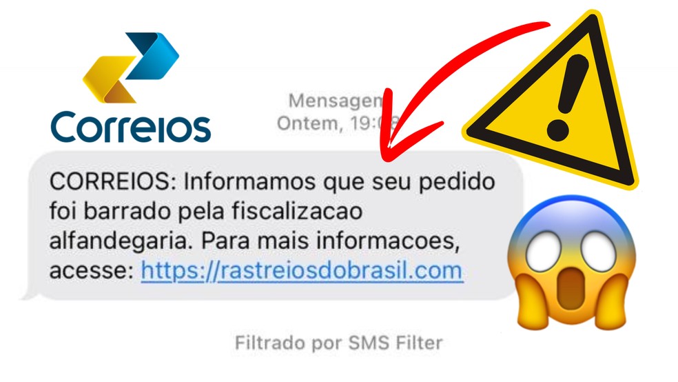 “Golpe do SMS dos Correios” assusta brasileiros