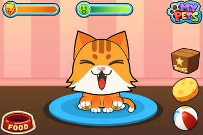 Jogos em tablet para gatos divertem pets e donos