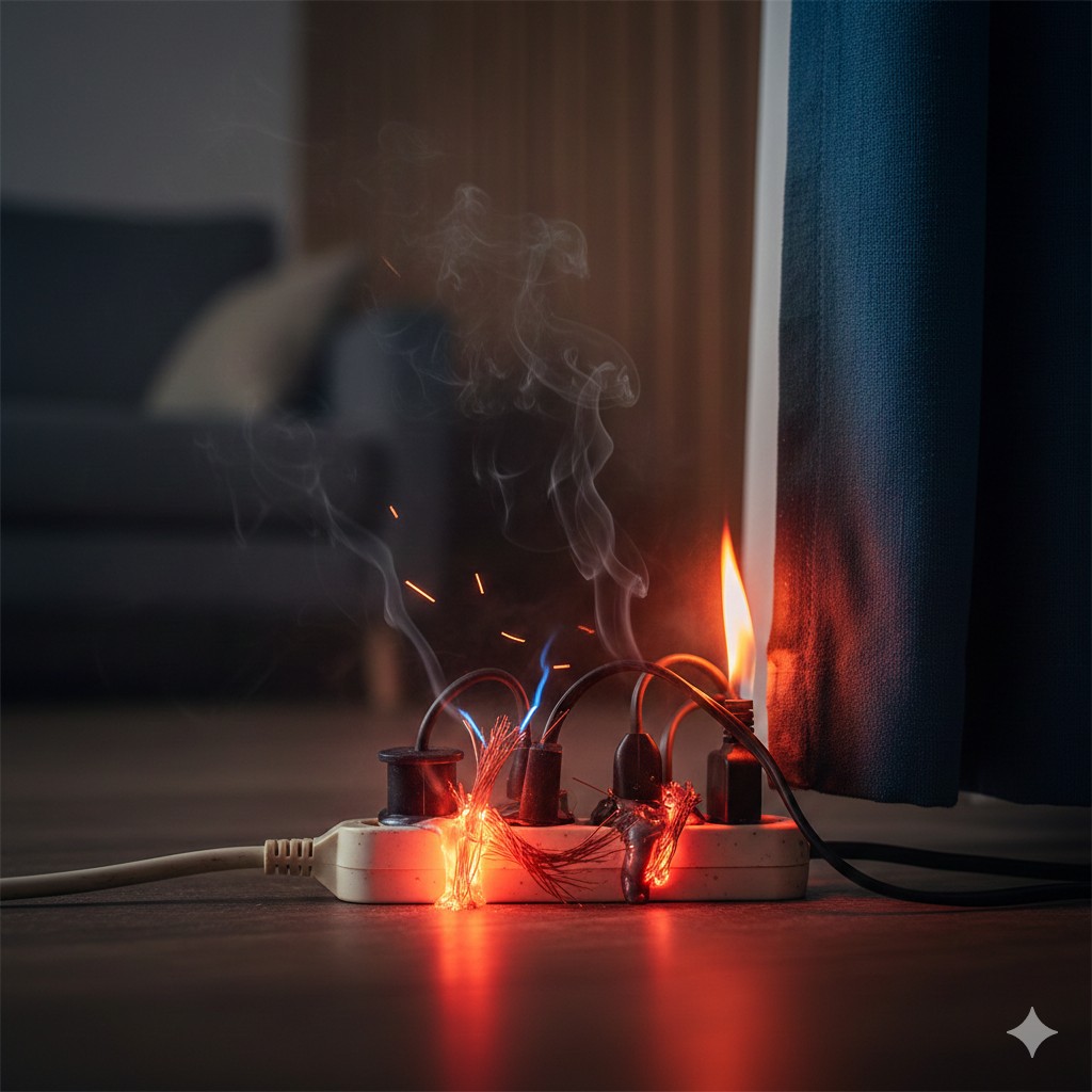 Eu fazia isso! 10 PIORES erros com extensão que podem queimar sua casa