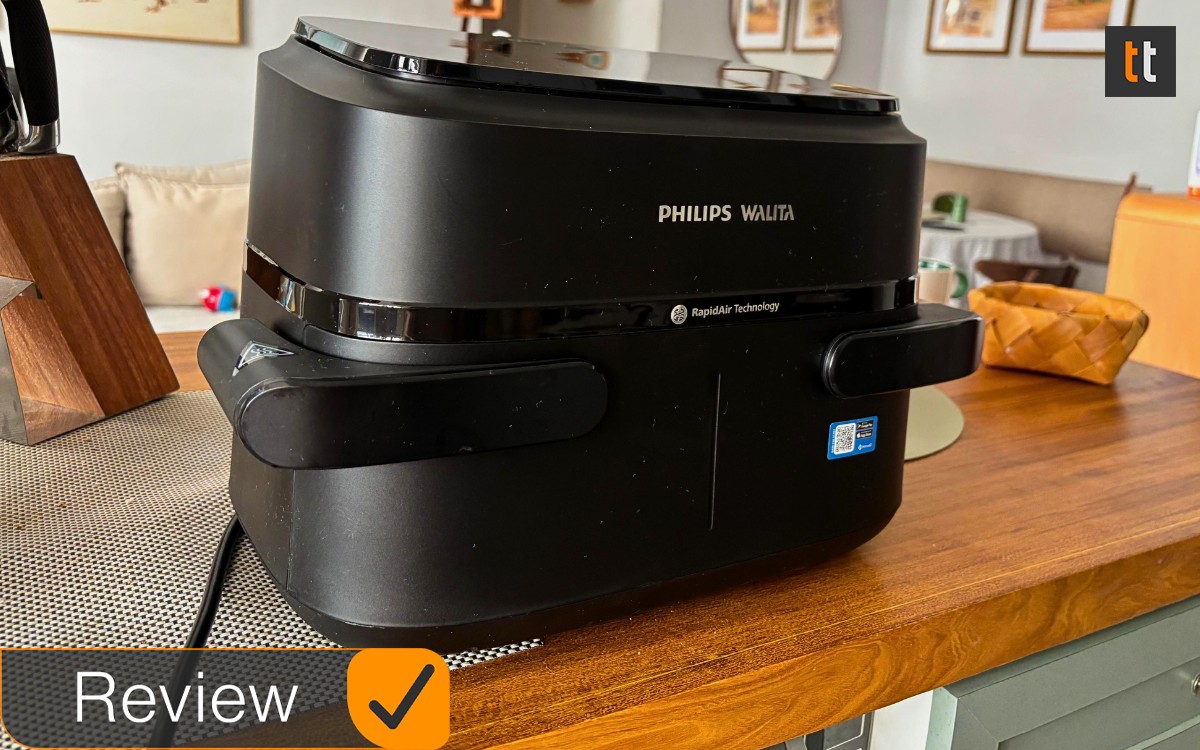 Air fryer Philips Walita Série 1000 acerta no cesto duplo e eficiência; review