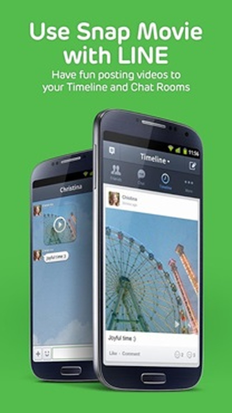LINE SnapMovie | Software | TechTudo
