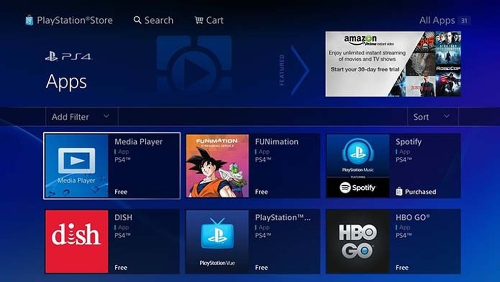 PS4: saiba como usar o console para assistir vídeos e ouvir músicas