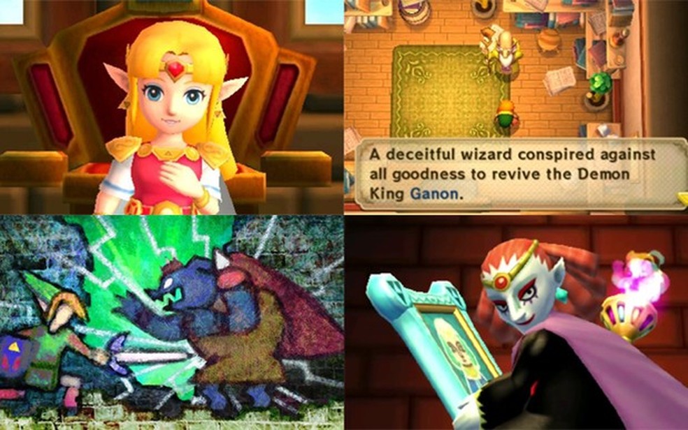 A Lenda de Zelda: Um Elo com o Passado (The Legend of Zelda: A Link to the  Past) - Manual em Português (PT-BR)