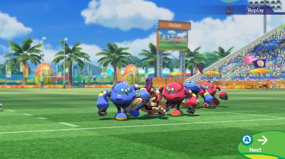 Vídeo: 13 minutos de gameplay de Mario & Sonic at the Rio 2016
