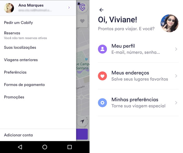 Cabify lança nova versão do app com visual mais limpo e intuitivo