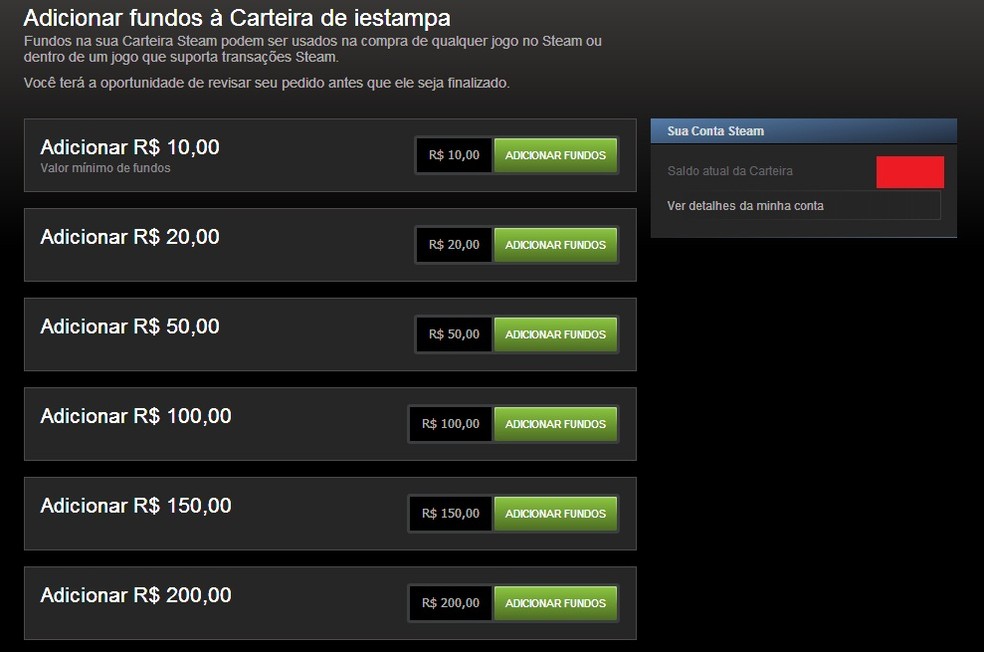 TC Ensina: como adicionar dinheiro à sua carteira na Steam