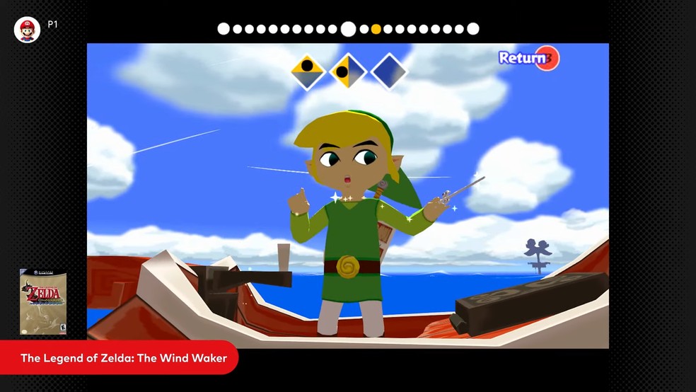 The Legend of Zelda: The Wind Waker do GameCube estará no Nintendo Switch 2 pelo Nintendo Switch Online — Foto: Divulgação/Nintendo