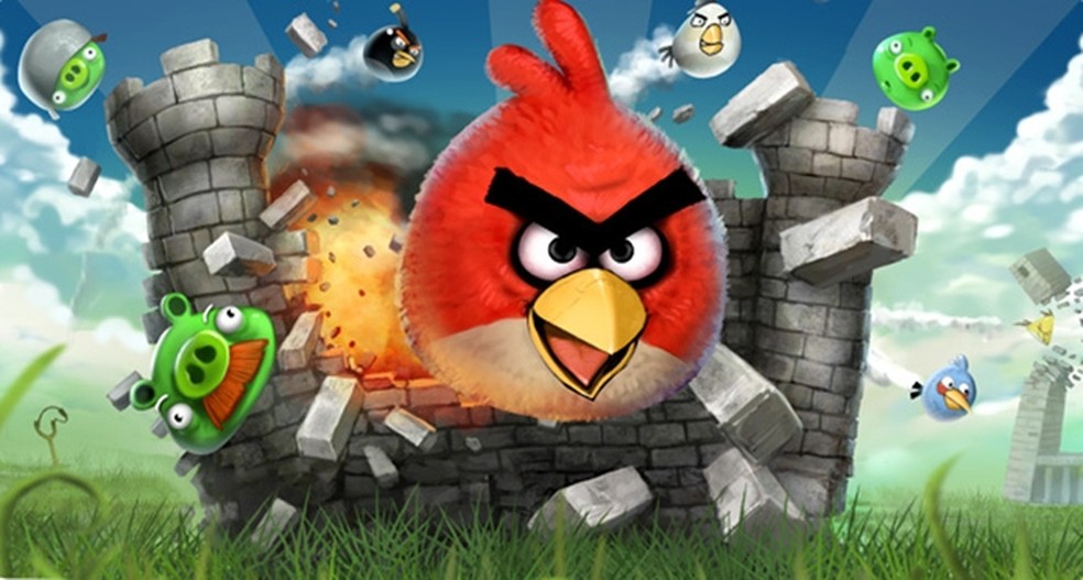 Boneco Bubbles Angry Birds