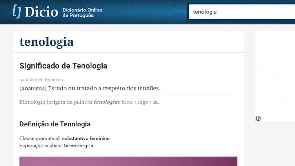 Dicio - Dicionário Online de Português - Já conhece as novidades no nosso  site? Melhore o seu vocabulário com o sorteio de uma palavra, veja vídeos  curtos e fáceis de entender sobre