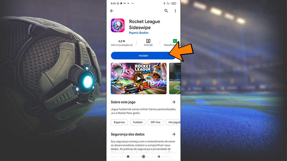 Como jogar Rocket League Sideswipe no celular Android ou iPhone (iOS)