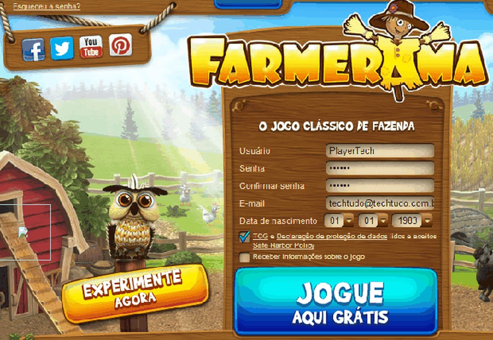 Farmerama - Jogo Grátis Online