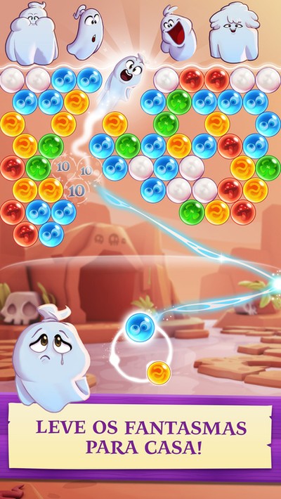 Jogo de estourar bolas Bubble Witch 3 Saga - Android ios Gameplay