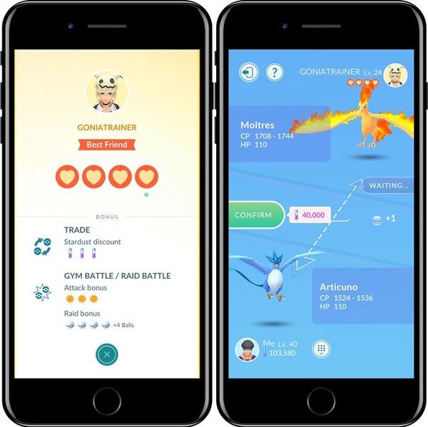 Pokémon GO - Troca, Compra e Venda., Pra trocar