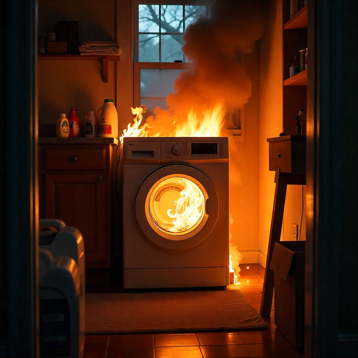 Deixar a máquina de lavar sempre na tomada pode causar ACIDENTES; entenda