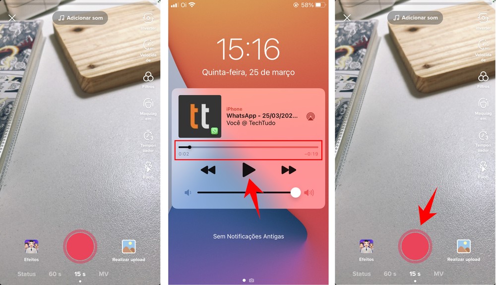 Como colocar música no TikTok: 4 formas de usar áudios em vídeos