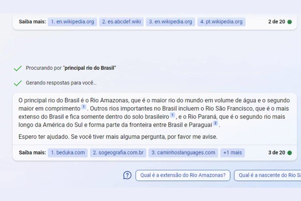 7 truques do Bing com ChatGPT para fazer buscas mais inteligentes