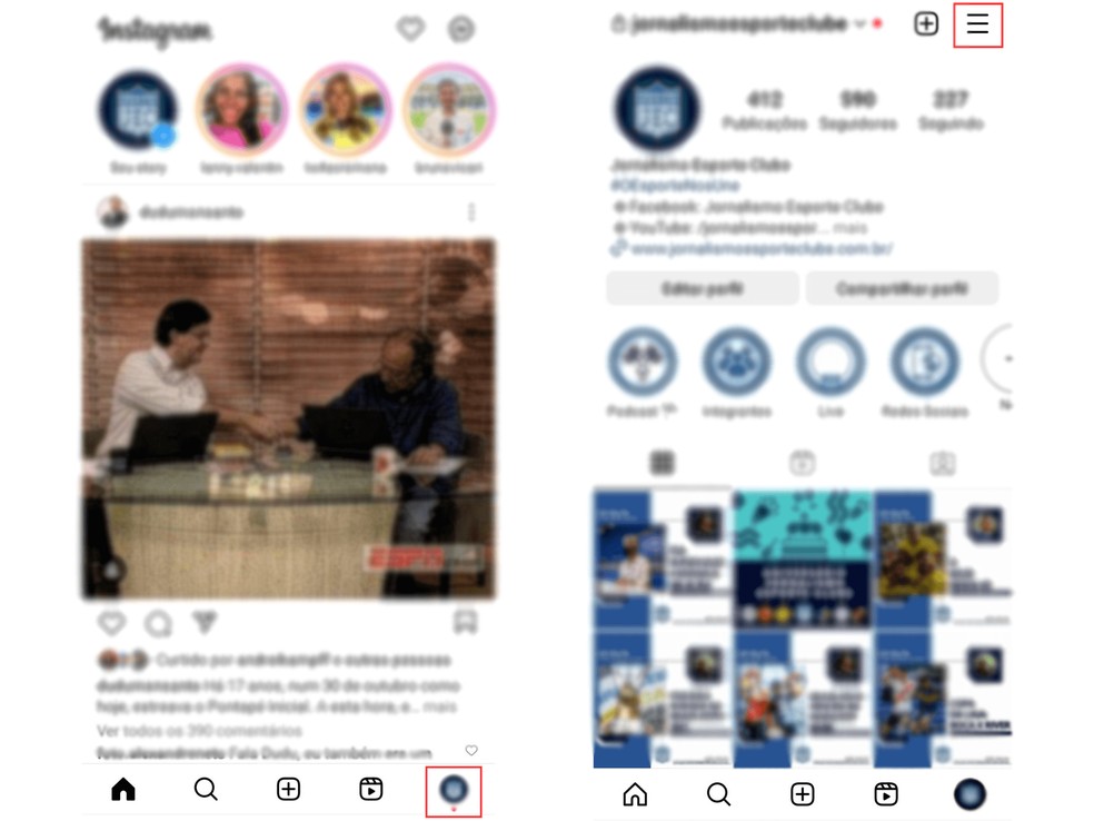 Como vincular Facebook com Instagram — Foto: Reprodução/Bruno Guerra