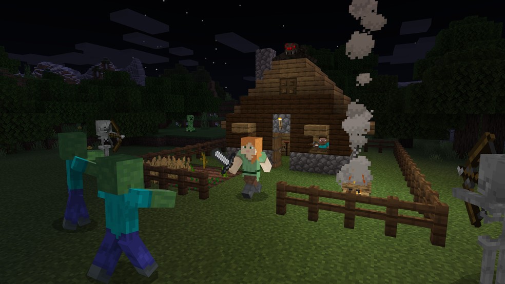 Veja neste guia diversas dicas para jogar Minecraft — Foto: Reprodução/Minecraft